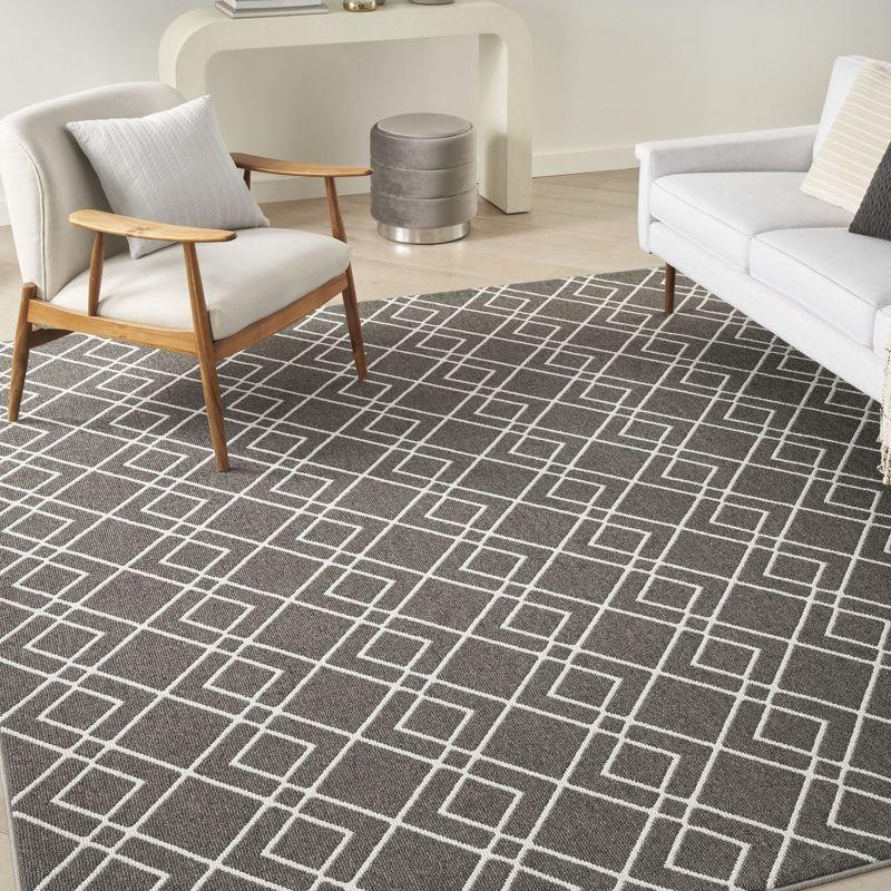 Nourison Modern Lines Geometric Indoor Rug