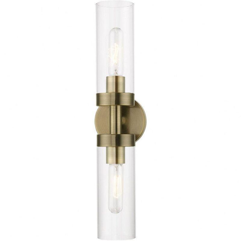 Livex Lighting Ludlow 2 - Light Vanity in  Antique Brass