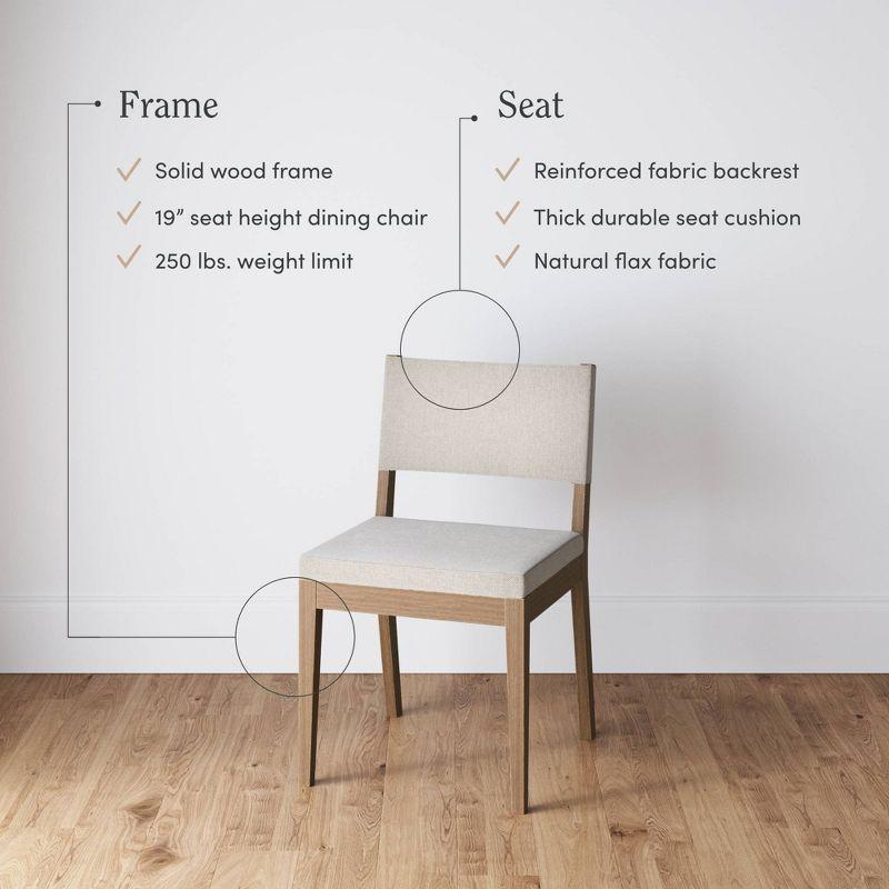Mounira 2-Piece Upholstered Dining Chair Set