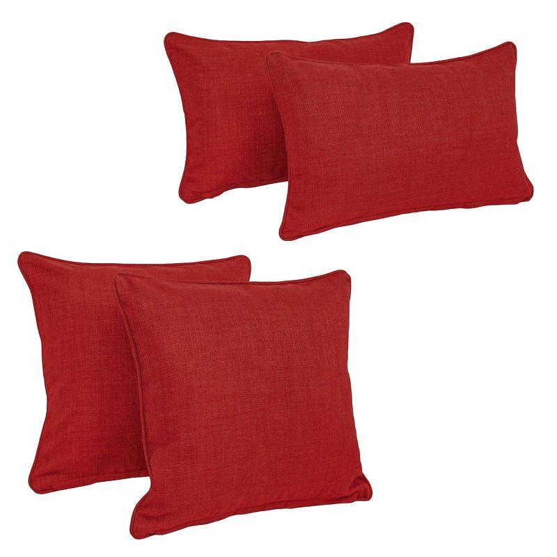 Indoor/Outdoor Reversible Throw Pillow