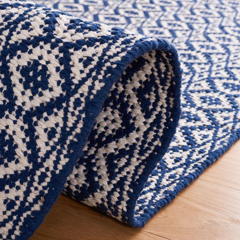 Montauk MTK716 Hand Woven Indoor Area Rug - Ivory/Navy - 8'x10' - Safavieh
