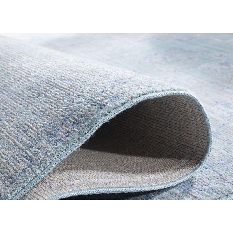 Valencia VAL103 Power Loomed Indoor Accent Rug - Teal/Multi - 3'x5' - Safavieh