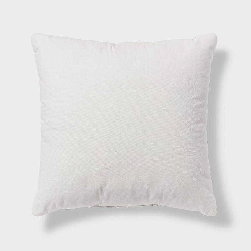 Woven Floral Decorative Pillow Euro - Threshold™