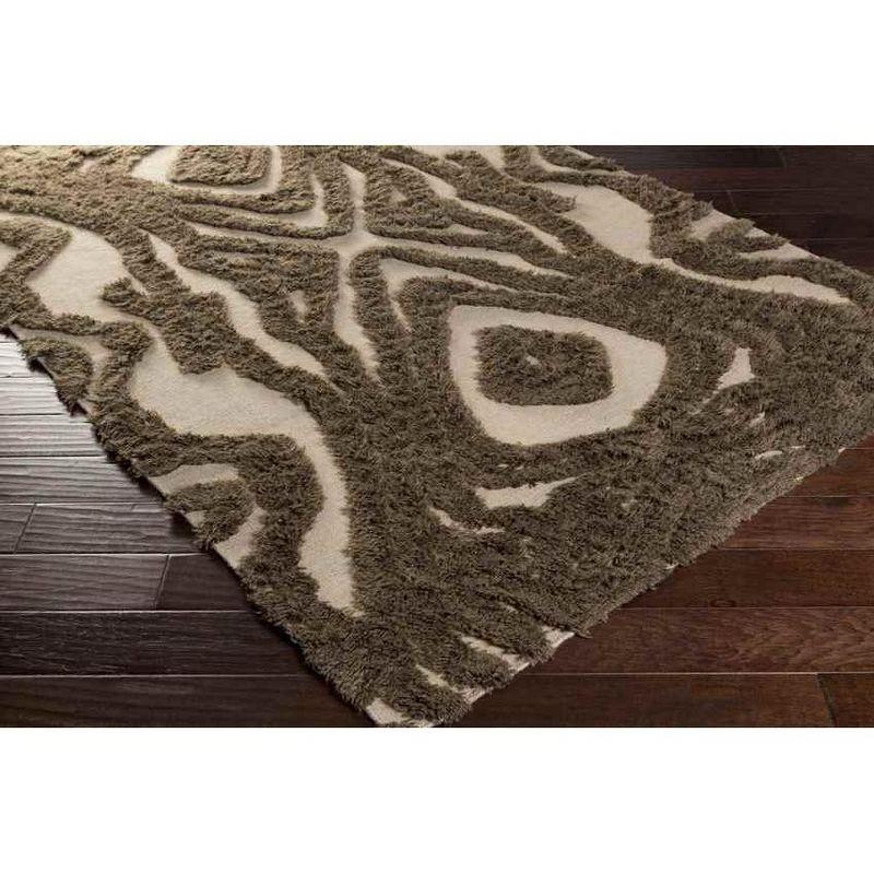 Mark & Day Madera 2'x3' Rectangle Woven Indoor Area Rugs Brown: Handwoven Wool, Stain-Resistant, Bohemian Style