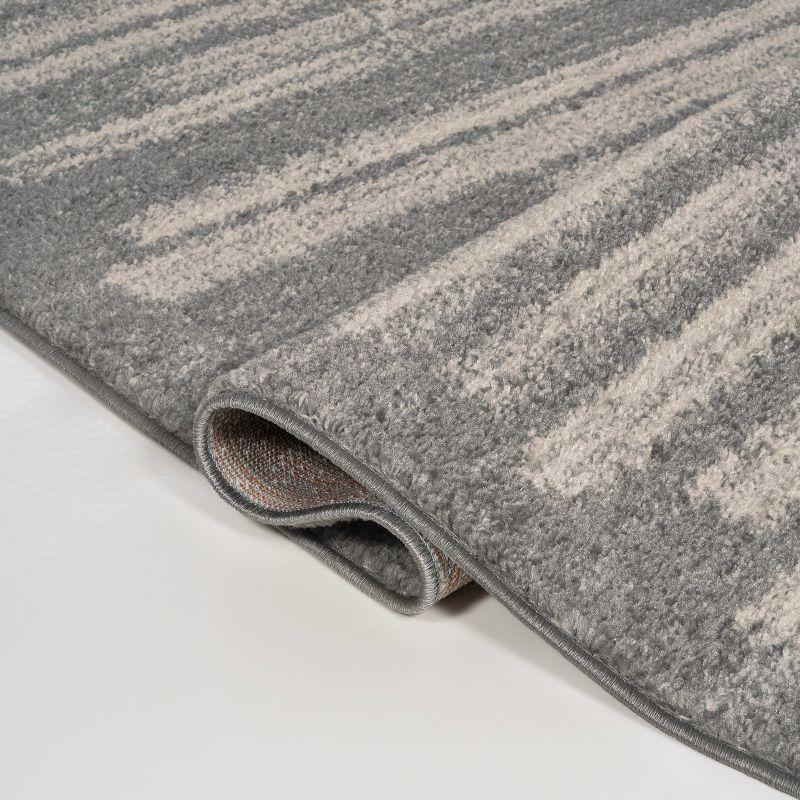 Khalil Modern Berber Stripe Indoor Area Rug - JONATHAN Y