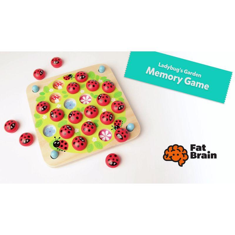 Fat Brain Toys Ladybugs Garden Memory Game FB256-1