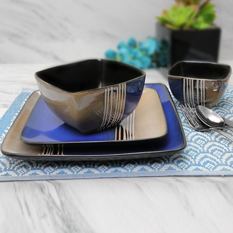 Winston Porter Garley 16 Piece Stoneware Dinnerware Set - Service for 4