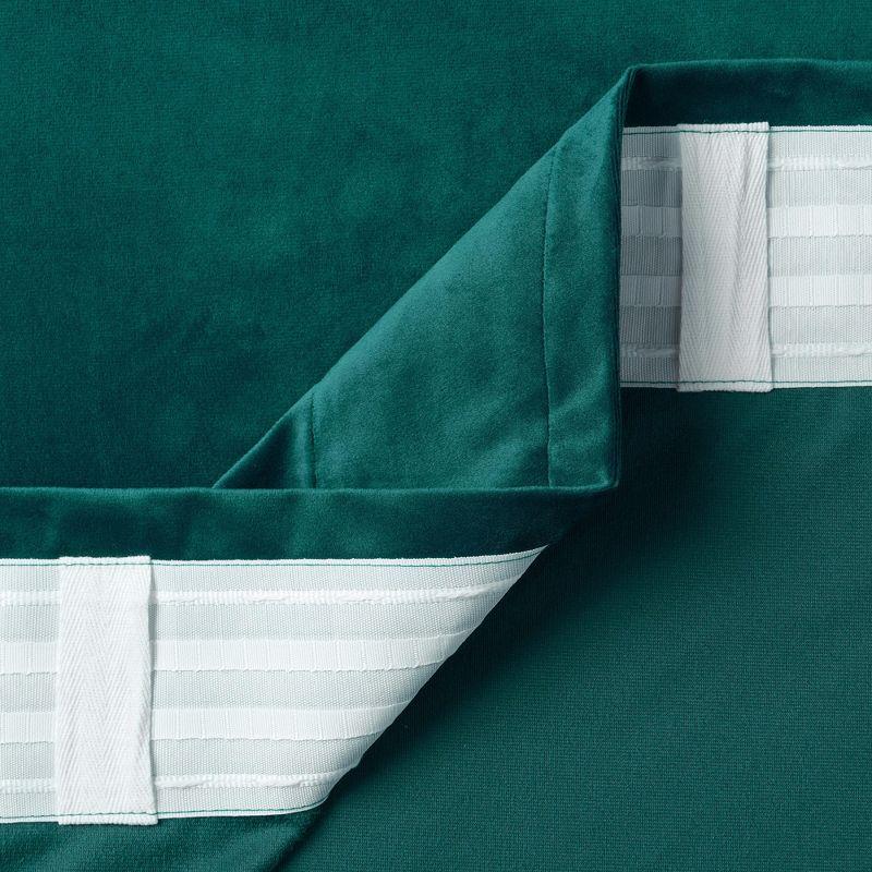 Frifoho Polyester Room Darkening Curtain Pair (Set of 2)