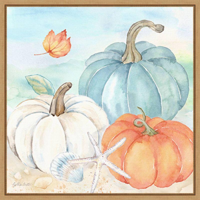 Amanti Art 22"x22" Harvest by The Sea V by Cynthia Coulter Framed Canvas Wall Art Print