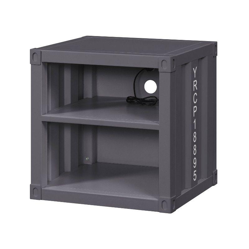 Cargo 20" Nightstands Gunmetal - Acme Furniture