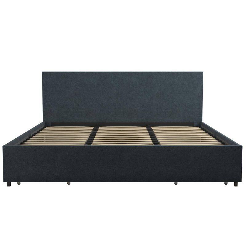 Kelly Upholstered Platform Storage Bed