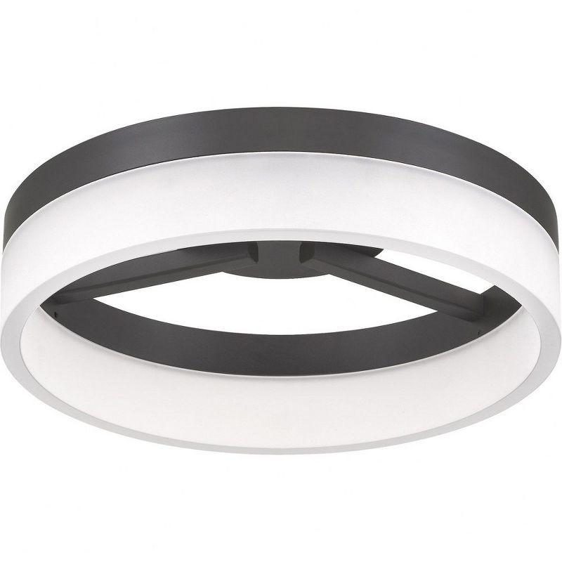 Danica Single Light Acrylic LED Flush Mount