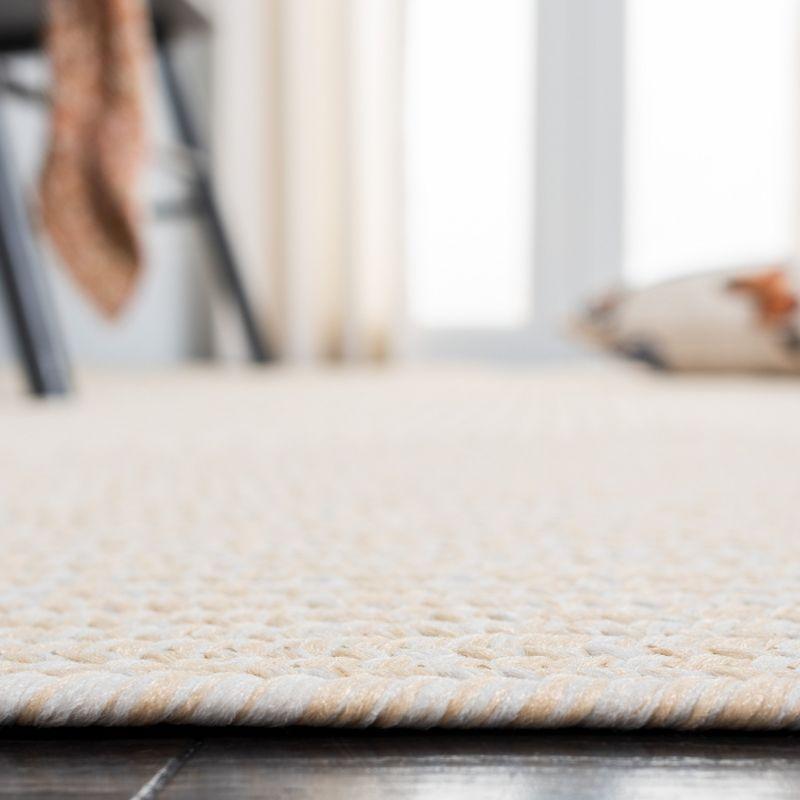 Braided BRD315 Hand Woven Area Rug - Ivory/Beige - 5'x8' - Safavieh.