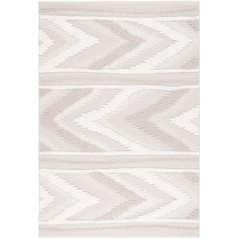 Trends TRD110 Power Loomed Area Rug - Beige/Ivory - 8'9"x11'9" - Safavieh.