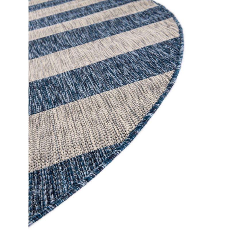 Unique Loom Outdoor Striped Area Rug