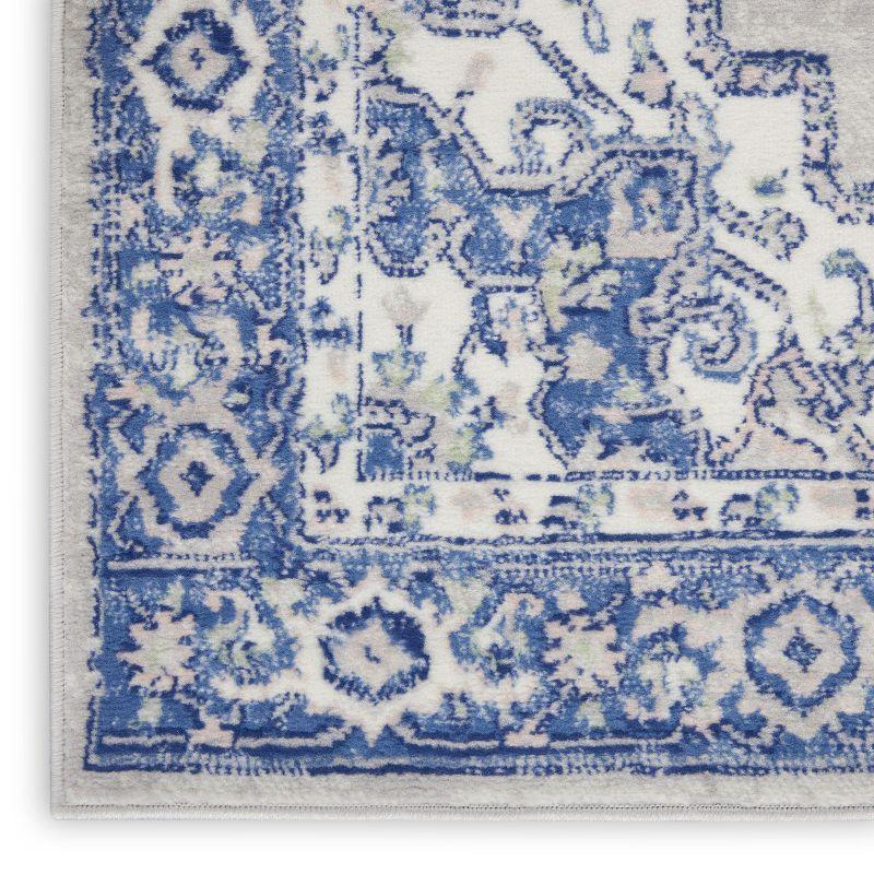 Nourison Whimsicle WHS03 Indoor only Area Rug - Grey Blue 8' x 10'