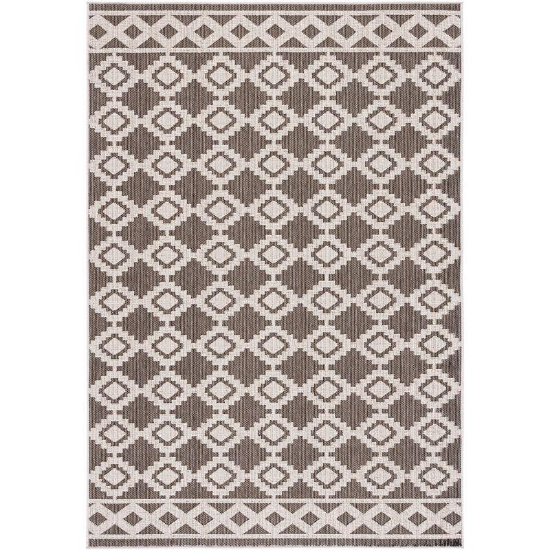 Boho Chic Global 9' x 12' Indoor/Outdoor Neutral Area Rug