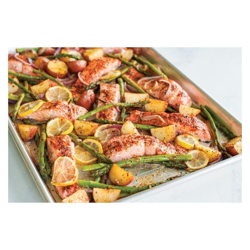 Nordic Ware Naturals Baker's Half Sheet: Aluminum Rimmed Baking Sheet, Hand Wash, Oven-Safe, 17.9" x 12.9"