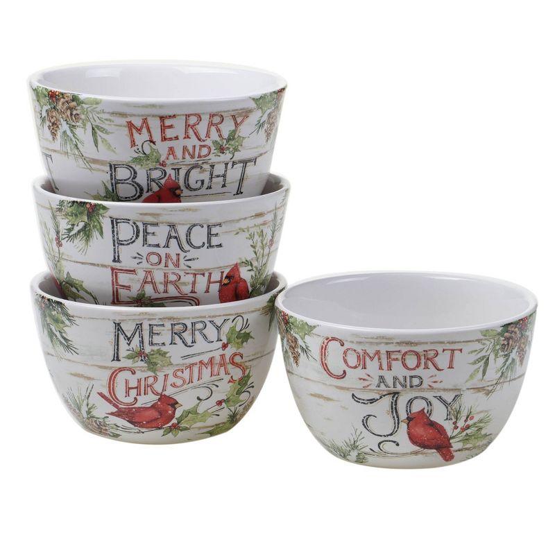 16pc Earthenware Evergreen Christmas Dinnerware Set - Certified International