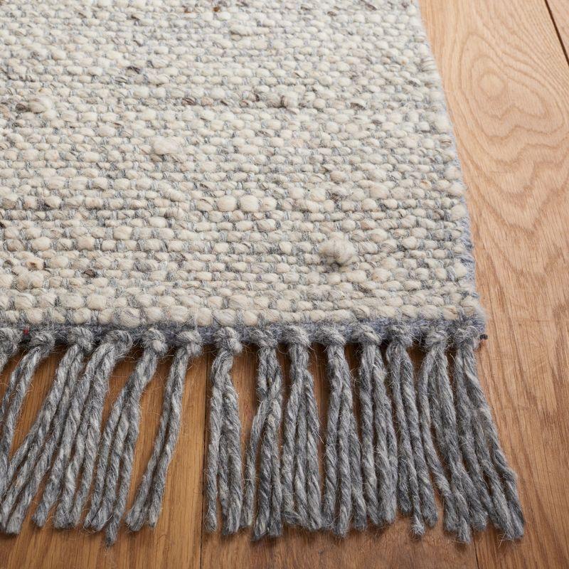 Vermont VRM701 Hand Loomed Runner Rug - Ivory/Grey - 2'3"x8' - Safavieh.