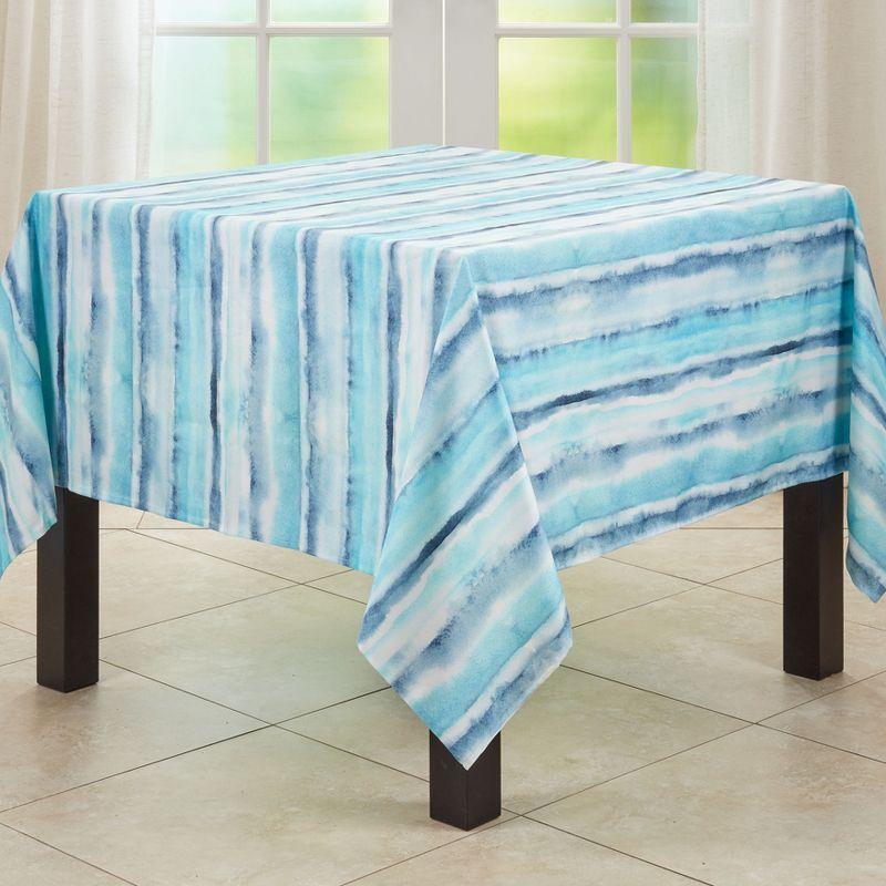 Saro Lifestyle Watercolor Print Tablecloth