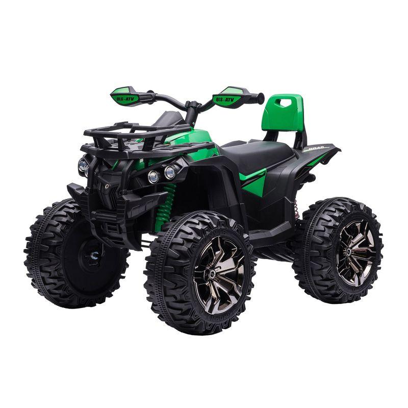 Aosom 12 Volt 1 Seater All-Terrain Vehicles Battery Powered Ride On