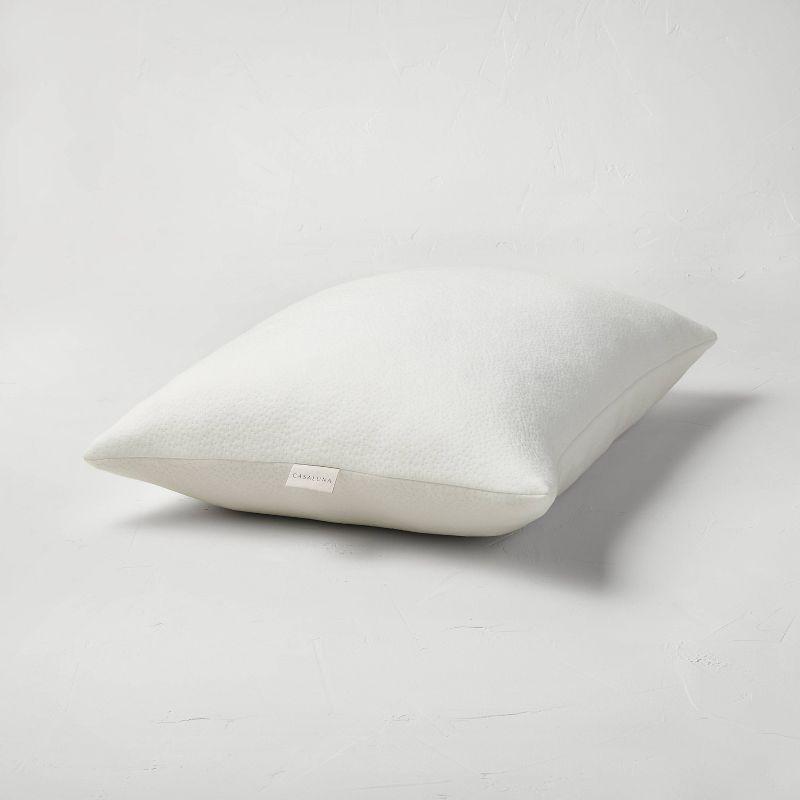 King Medium/Firm Machine Washable Medium Down Alternative Pillow - Casaluna™: Hypoallergenic, 300 Thread Count, Cotton Cover