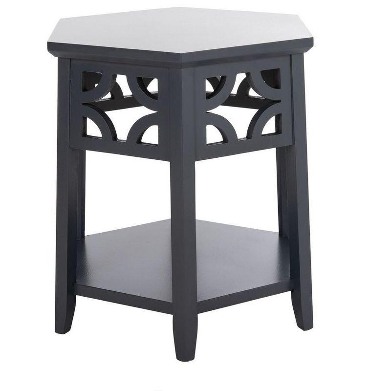 Connor Hexagon End Table  - Safavieh