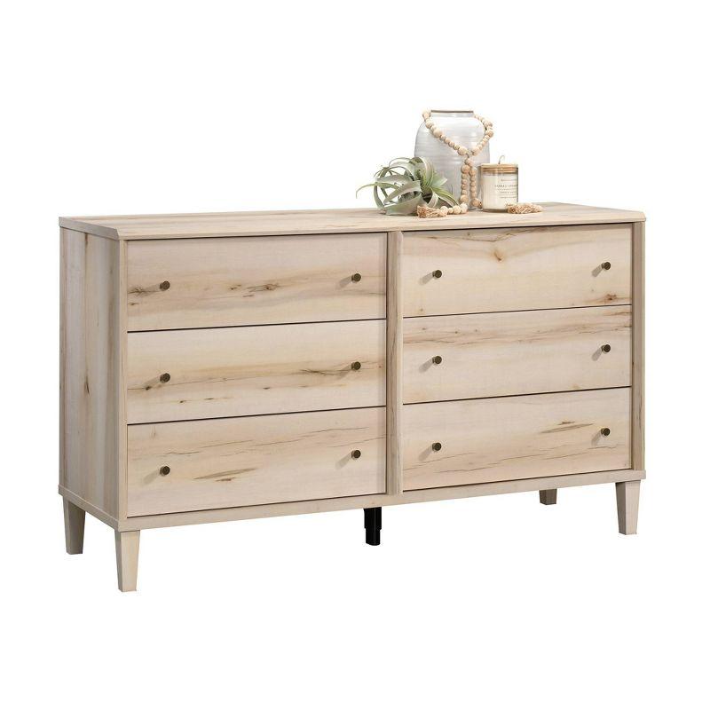 Pacific Maple 6-Drawer Double Horizontal Dresser