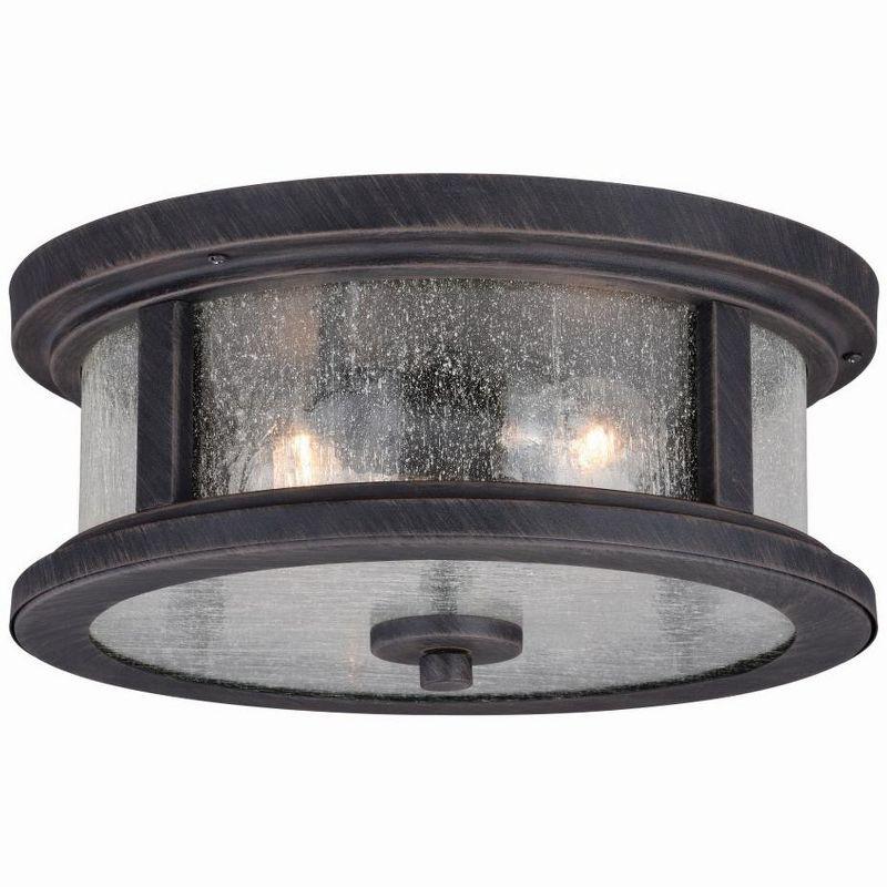 Vaxcel Cumberland 2 - Light Flush Mount in  Rust Iron