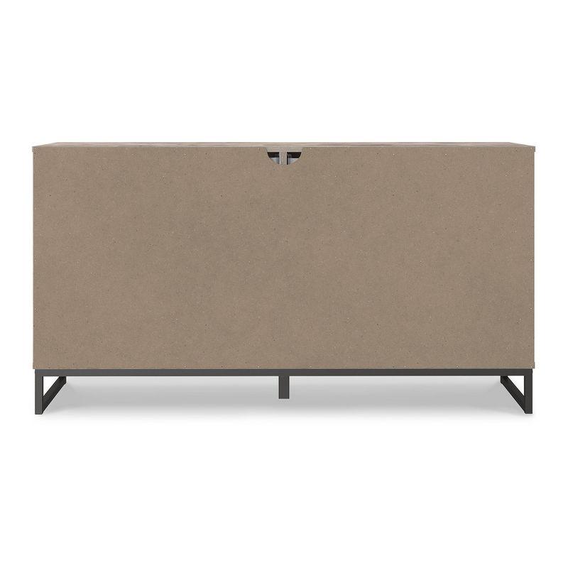Signature Design by Ashley Casual Neilsville 6 Drawer Dresser, Whitewash