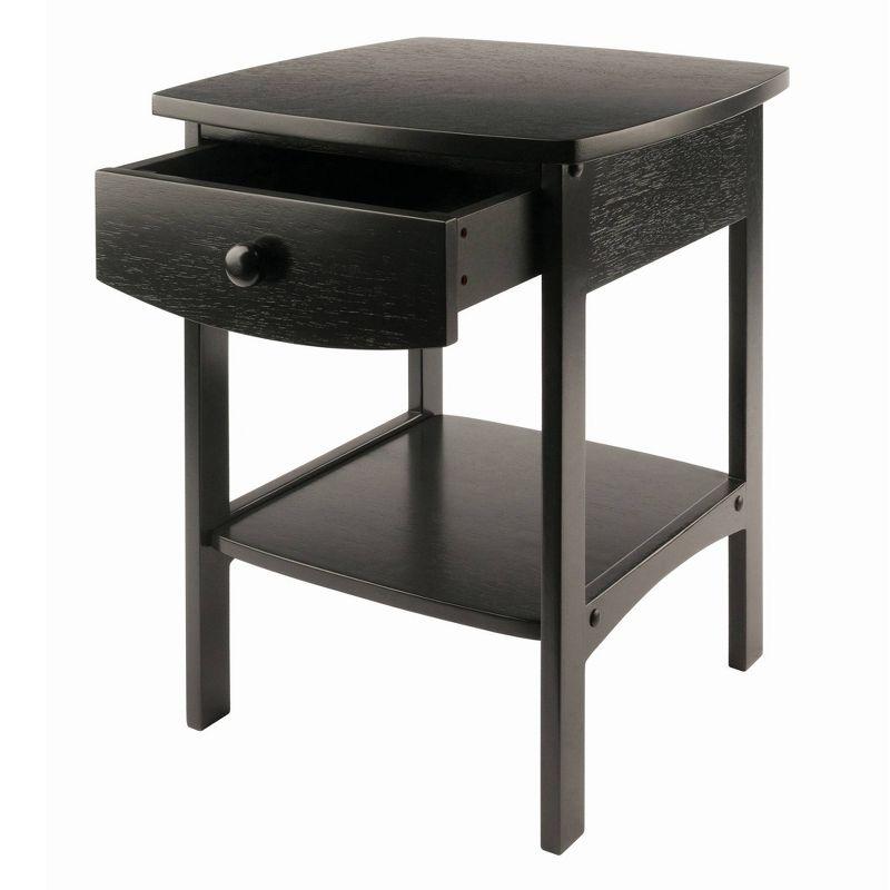 Claire Nightstand - Black - Winsome