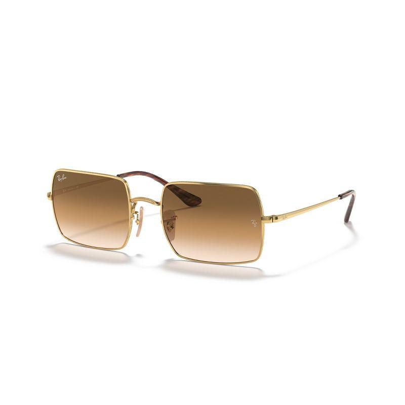 Ray-Ban RB1969 54mm Adult Rectangle Sunglasses Light Brown Gradient Lens