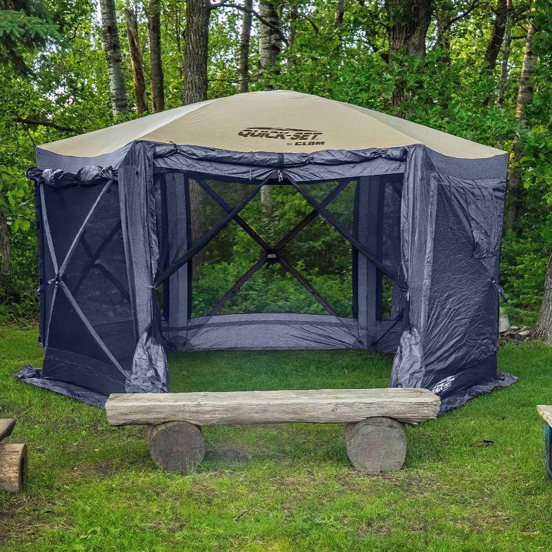 Clam CLAM Quick-Set Pavilion Portable Outdoor Canopy Shelter