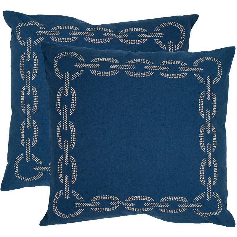 Safavieh Abstract Reversible Throw Pillow (Set of 2)