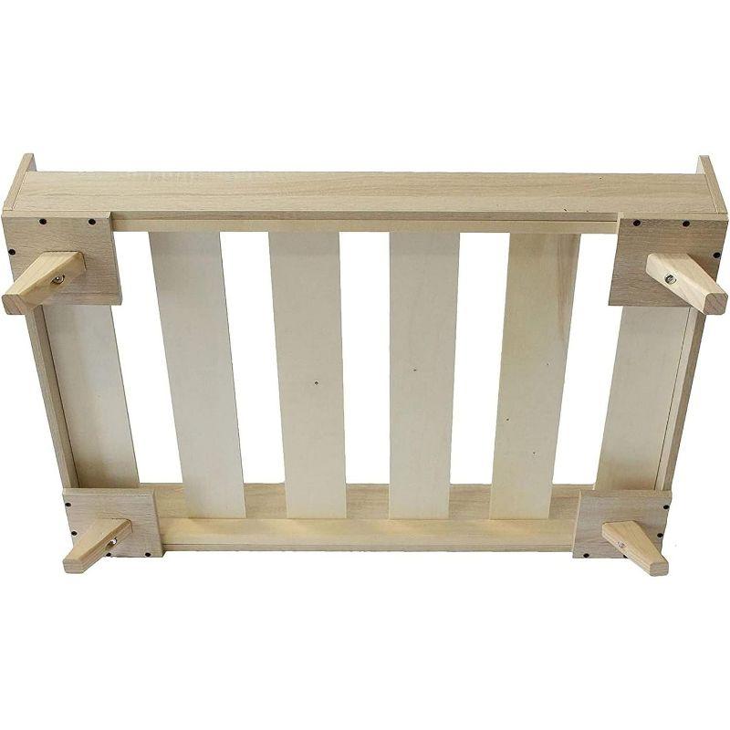 Midlee Raised Wooden Dog Bed Frame- Small