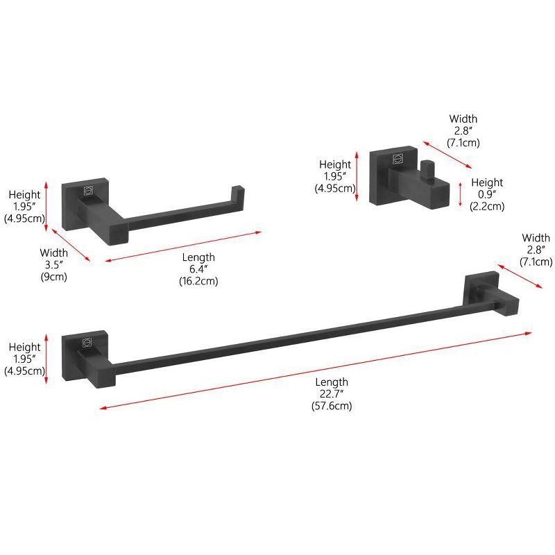 Isla 3 - Piece Bathroom Hardware Set