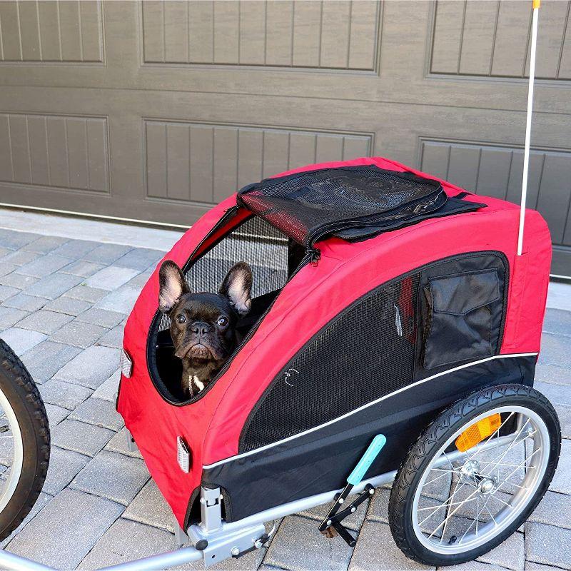 Midlee Foldable Pet Jogger Stroller