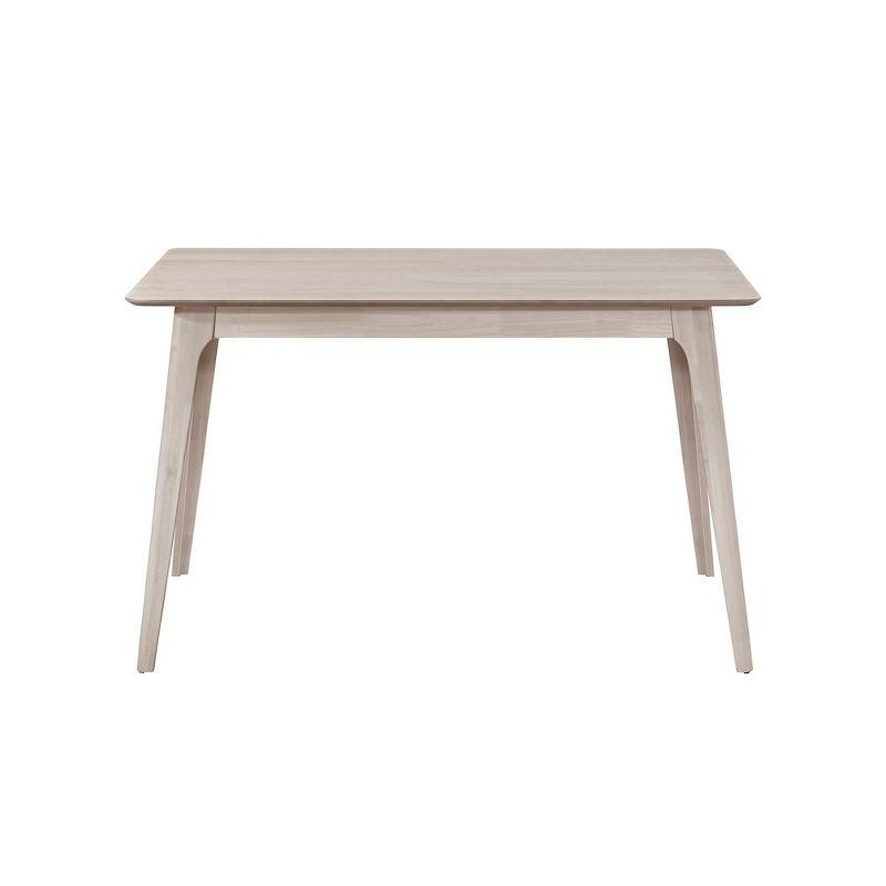 New Classic Furniture,Oscar Wood Counter Dining Table in White Ash