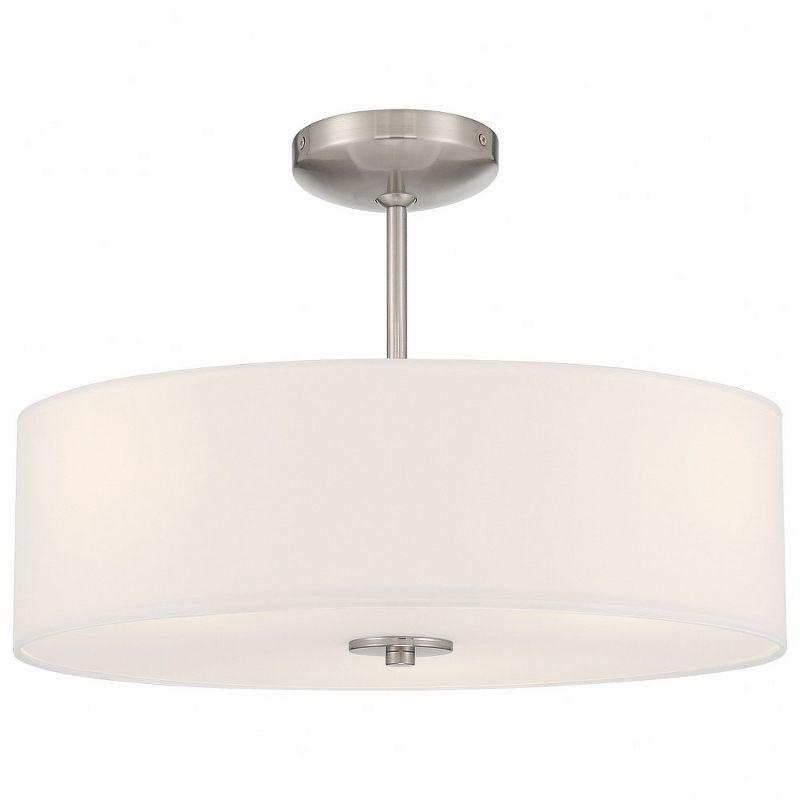 Access Lighting Mid Town 3 - Light Pendant in  Brushed Steel