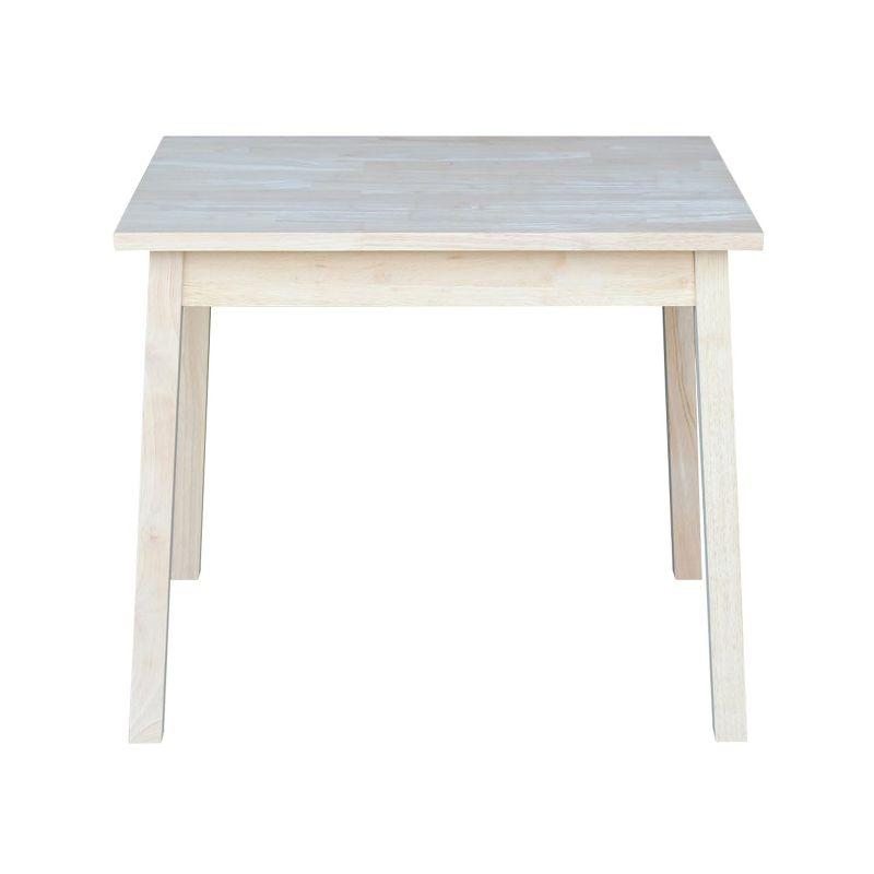 International Concepts Unfinished Child's Table