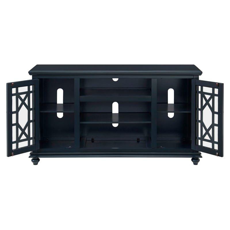 Martin Svensson Home Elegant 2 Door Catalina Blue 63" TV Stand