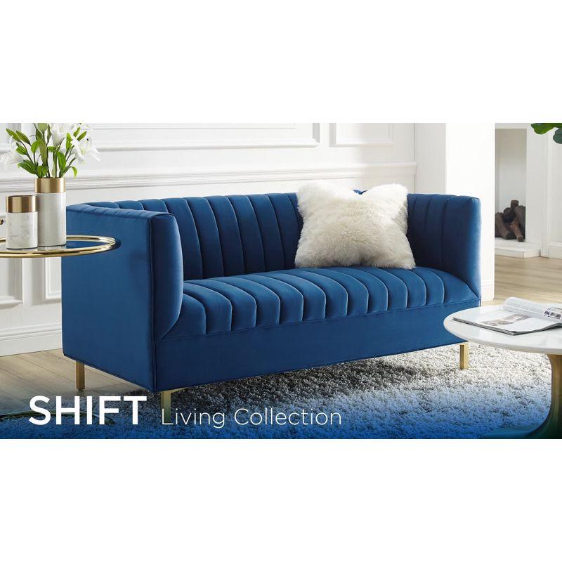 Modway Shift Channel Tufted Performance Velvet Armchair