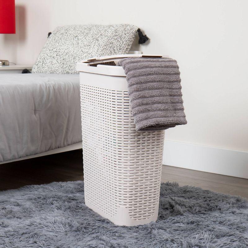 Mind Reader 40 Liter Slim Laundry Basket