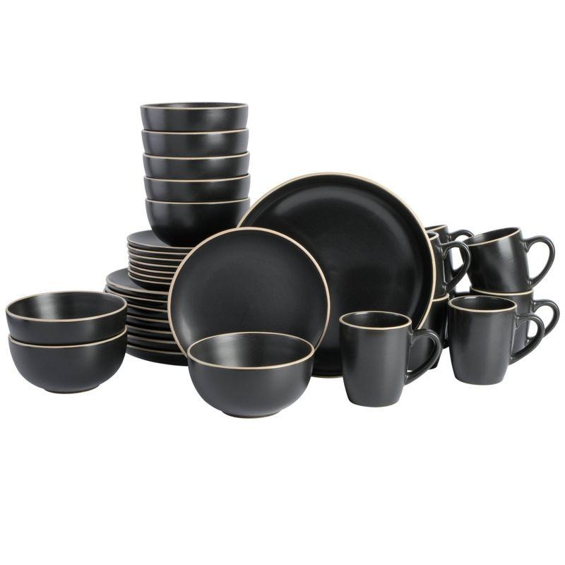 Gibson Gibson Home Rockaway 32 Piece Dinnerware Set