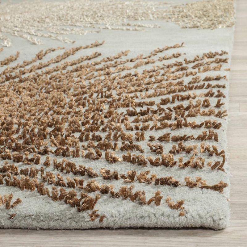 Soho SOH712 Hand Tufted Indoor Area Rug - Light Blue/Multi - 8'9"x11'9" - Safavieh.