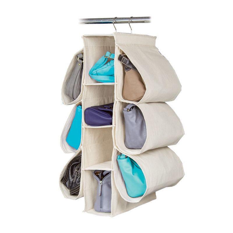 Canvas Hanging Purse Organizer