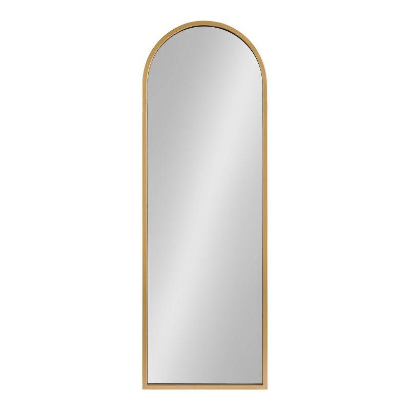 16" x 48" Valenti Tall Framed Arch Mirror - Kate and Laurel