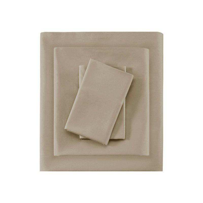 525 Thread Count Solid Cotton Blend Sheet Set
