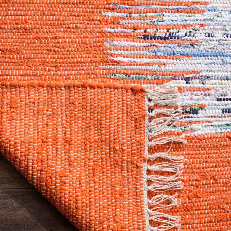 Montauk MTK711 Hand Woven Area Rug - Ivory/Orange - 8'9"x11'9" - Safavieh.